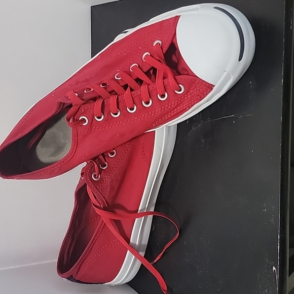 CONVERSE vintage JACK PURCELL JACK OX DAYS RED/WHITE size 12